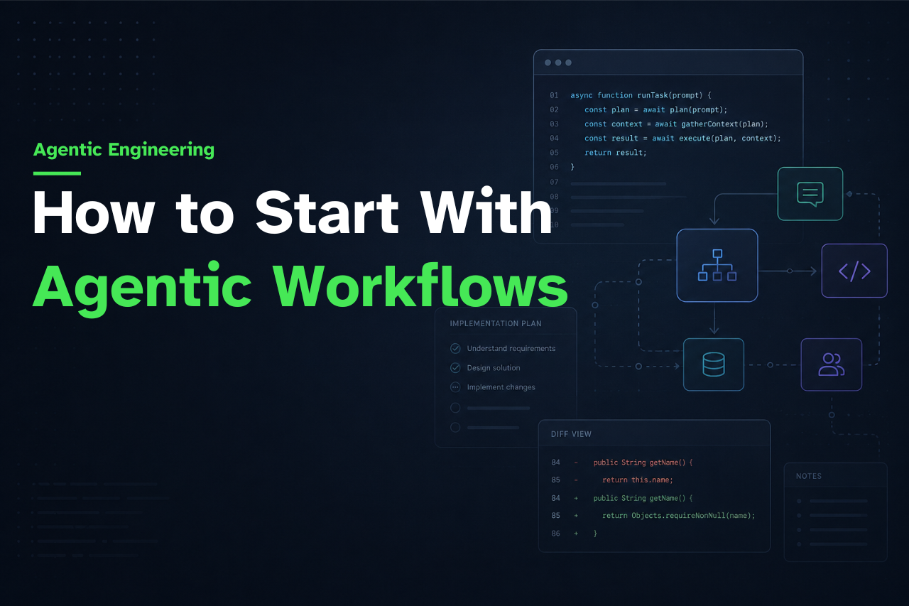 How to start with agetic workflows