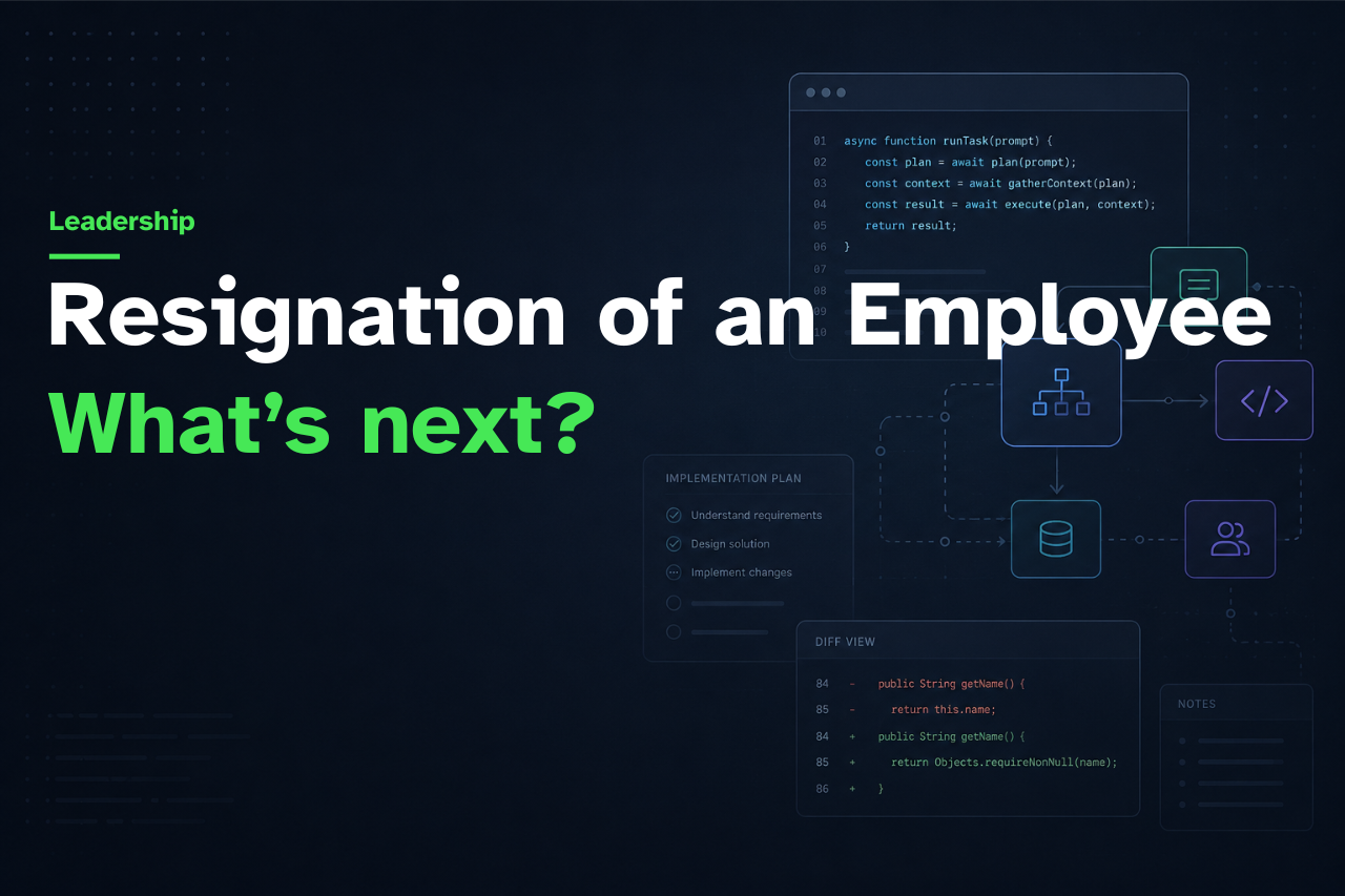 Resignation of an Employee - What's next?
