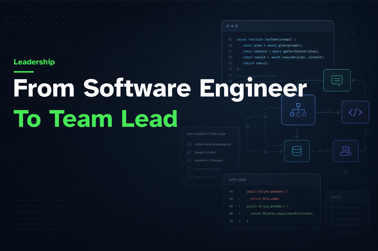From Software Engineer to Team Lead